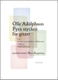 Fyra stycken for gitarr Guitar and Fretted sheet music cover